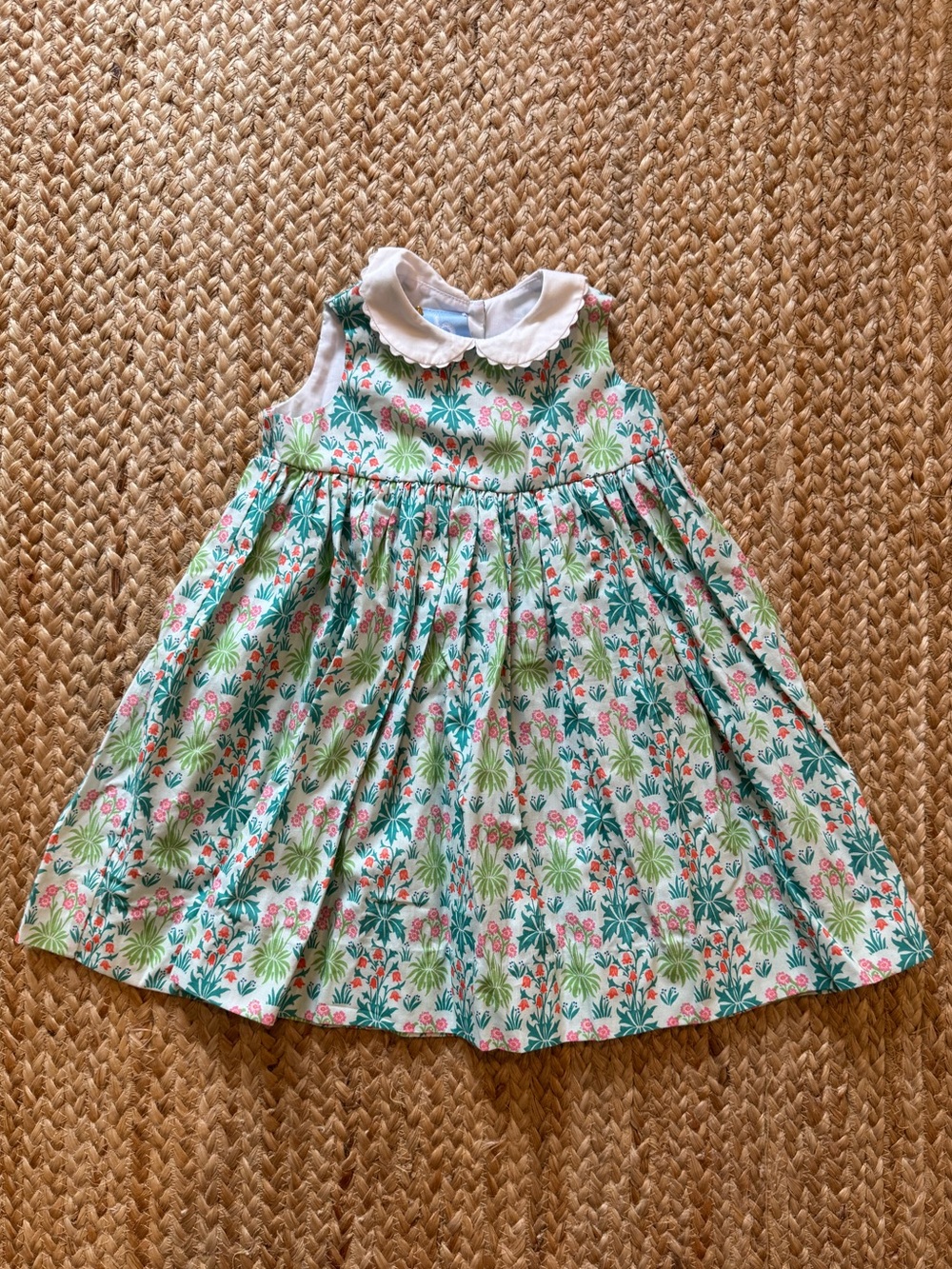 NWT Bella Bliss Island Garden Peterpan Sundress size 24M never worn